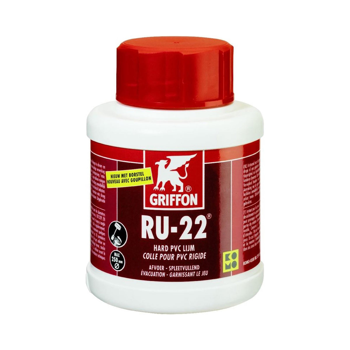 Dun Vloeibare Lijm voor Harde PVC Ru22® Tixotroop Flacon 250 Ml