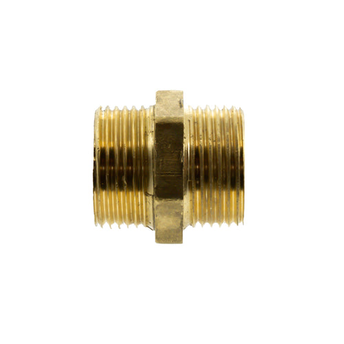 Versterkte Nippels Messing voor Platte Dichting 1"