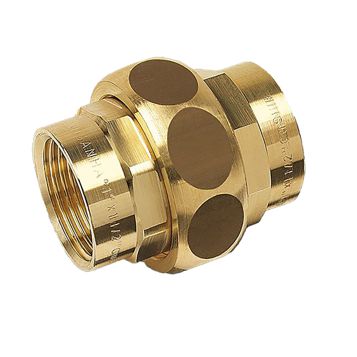 Raccord Union en Bronze buitendraad/binnendraad A Joint Plat 1"