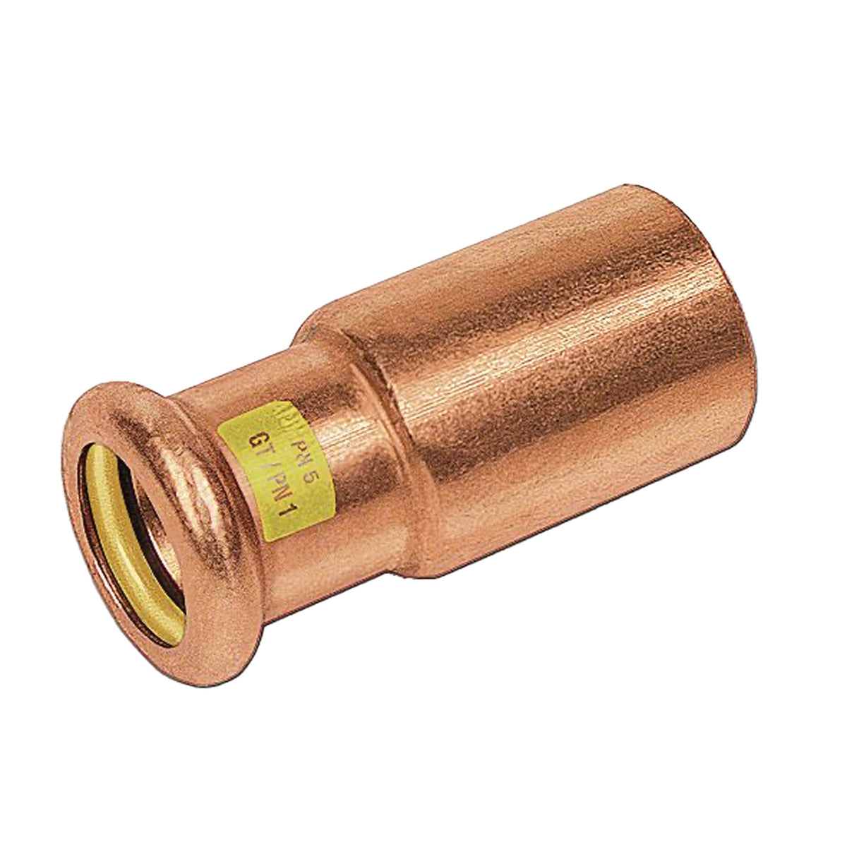 Gas Nippel buitendraad/binnendraad 28 x 15