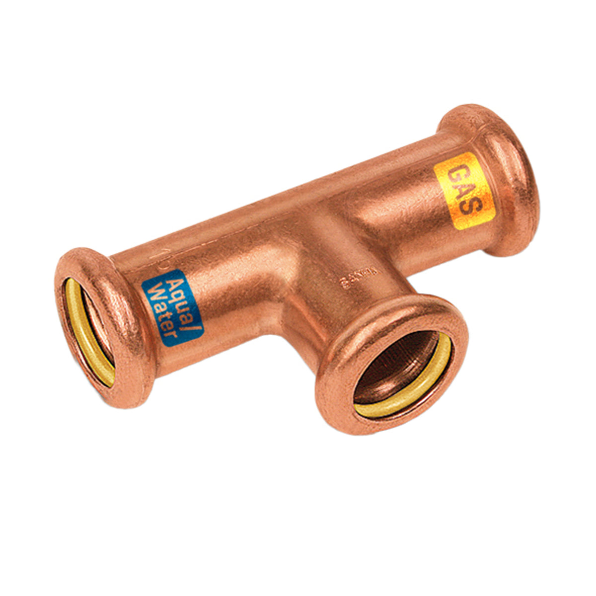 HYDROGAS T-stuk 22 x 22 x 18