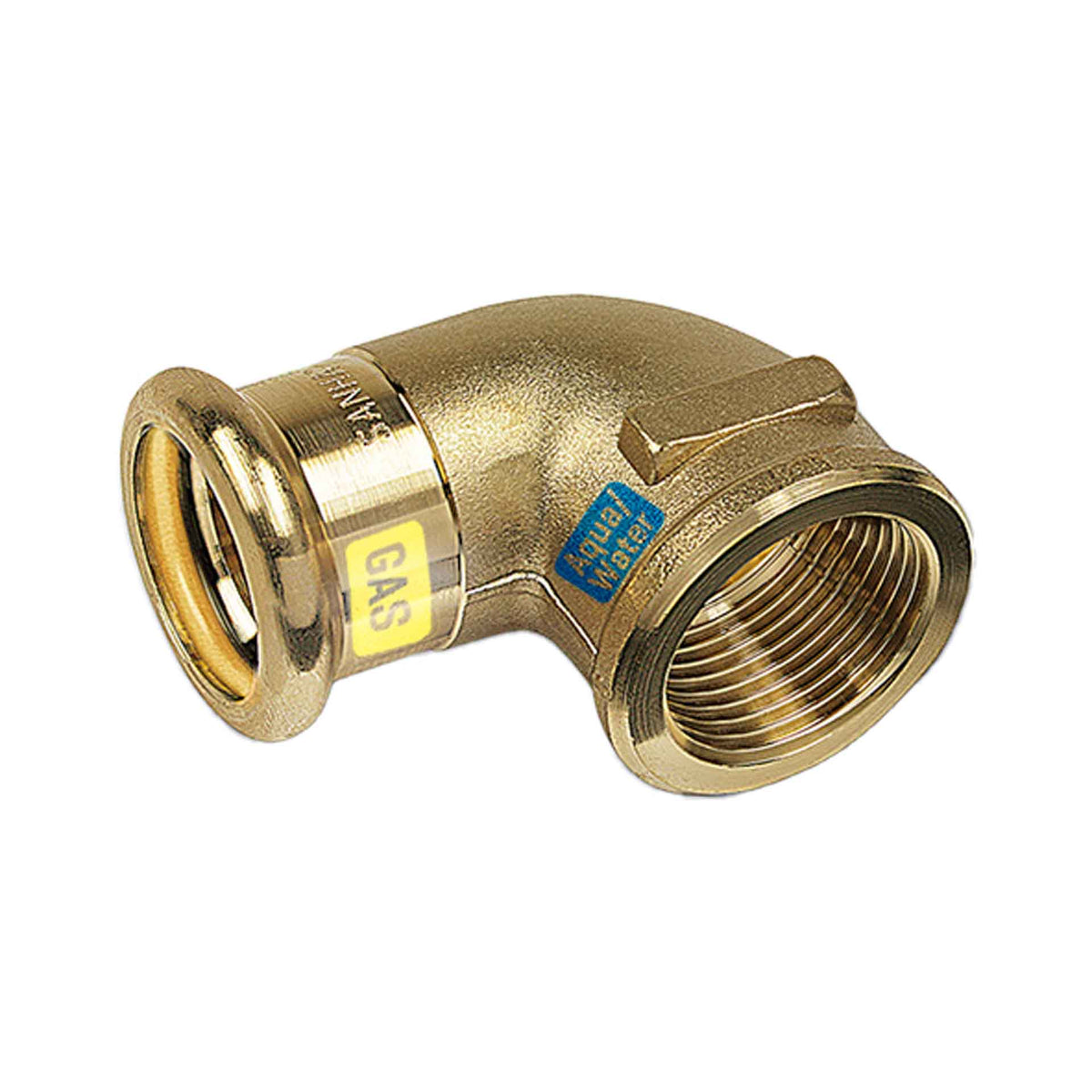 HYDROGAS Kniebocht met Binnendraad 22 x 1/2