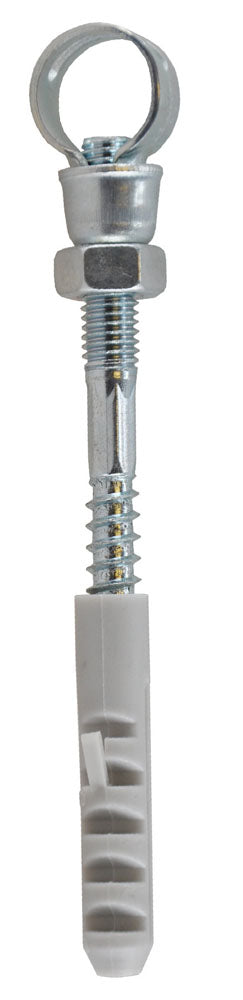 enkele muurbeugel + plug M-8 x15mm