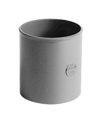HWA dubbele mof 80 mm PVC