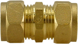 Knelkoppeling sok recht Kiwa Gastec 28 mm messing