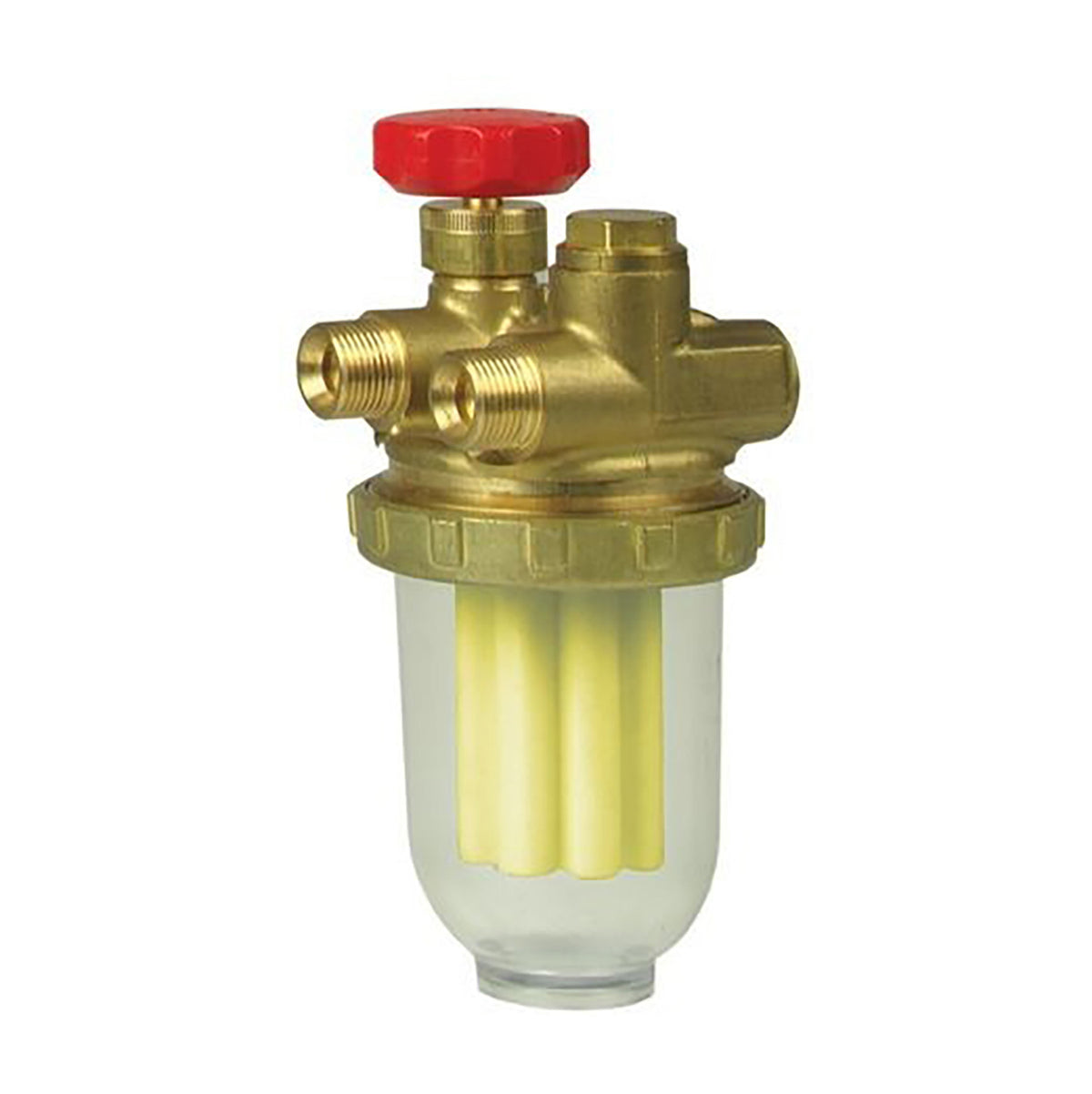 Dubbele Filter 500L 3/8 binnendraad/binnendraad
