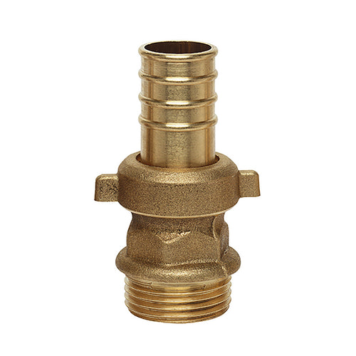 3DELIGE Messing Koppeling 1456 Konische Dichting 1"mx25 — LeidingDeal KIWA gecertificeerd | LeidingDeal.nl