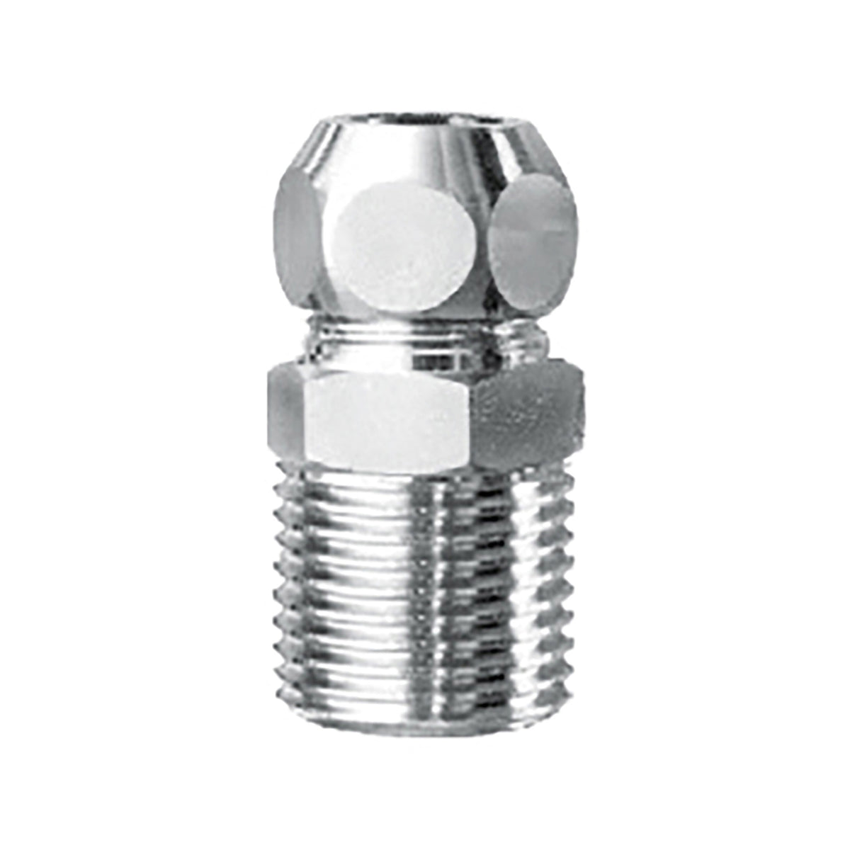 Koppeling 'Schell''Schell' 7271 3/8 buitendraad x 10