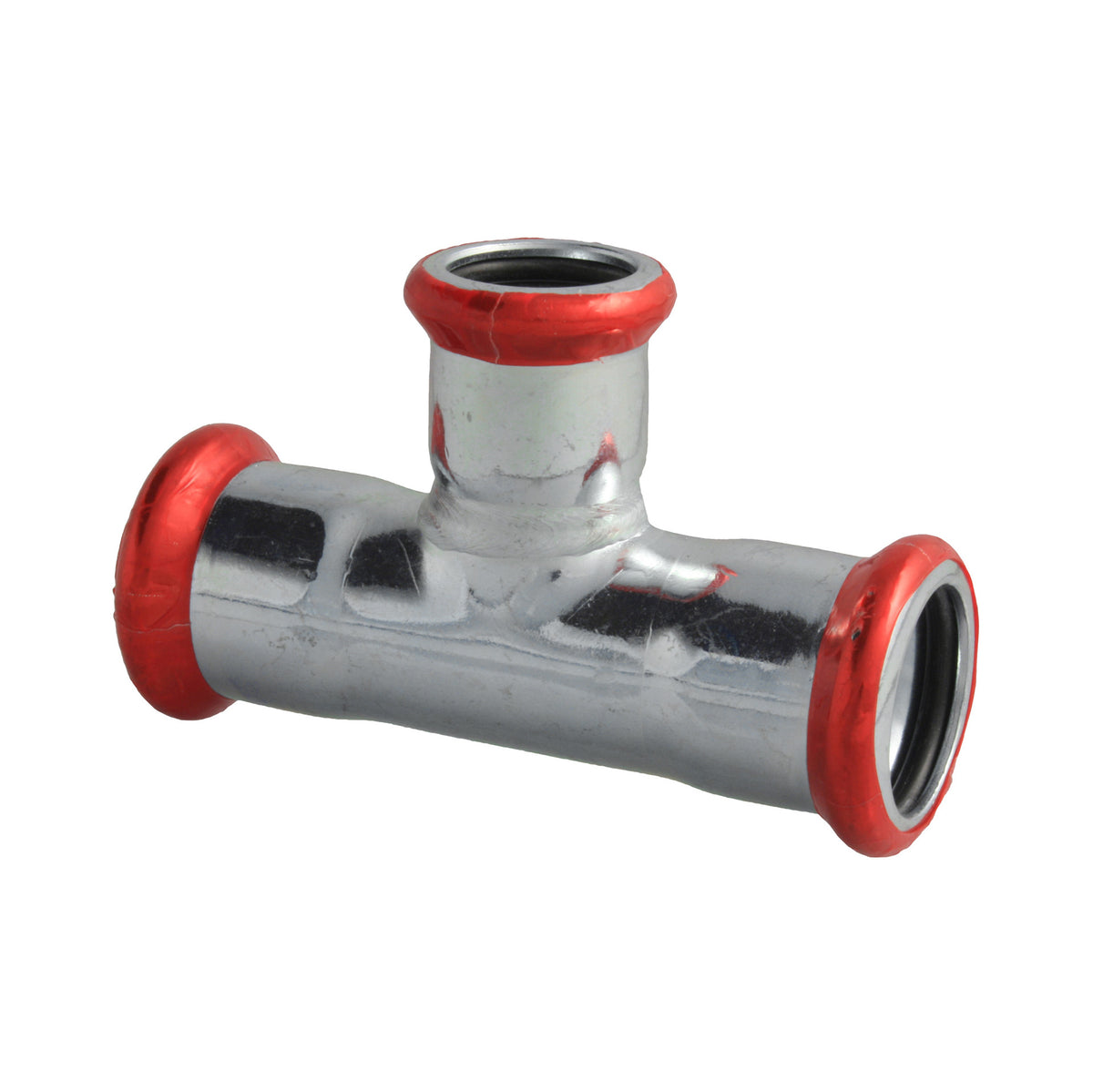 Press Staalverzinkt 'M' T-stuk 28 x 22 x 28