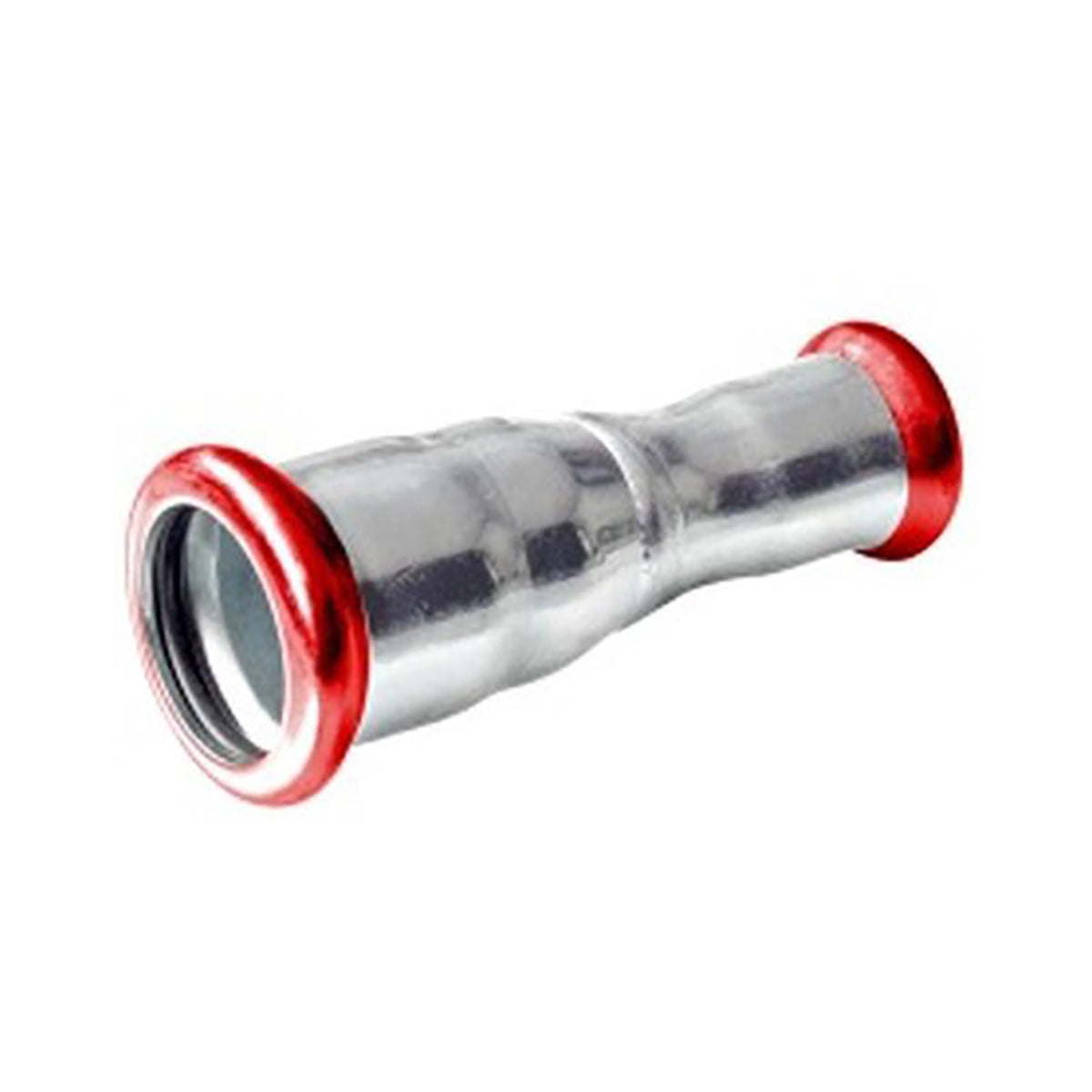 Press Staalverzinkt 'M' Rechte Verloopsok 18 x 15mm