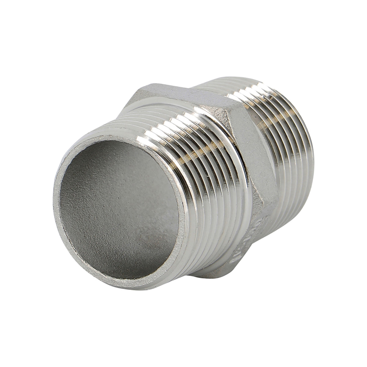 Nippel RVS I280 3/8