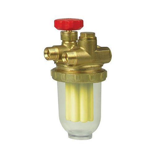 Dubbele Filter 500L 3/8 buitendraad/binnendraad