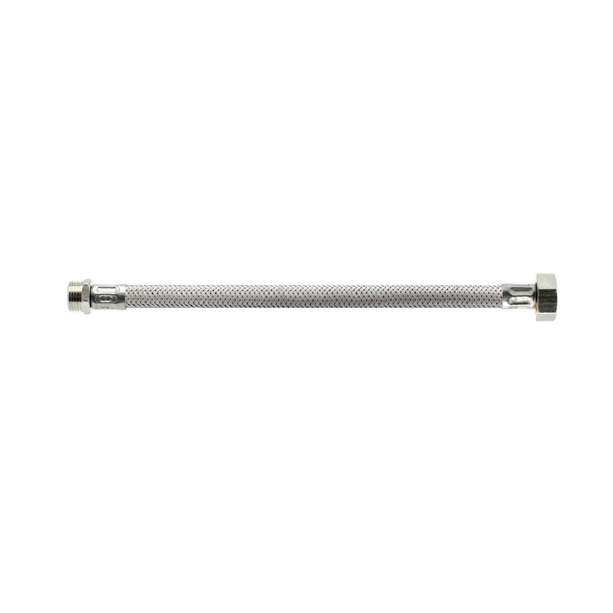 Flexibele Aansluitslang 3/8 buitendraad x 1/2 binnendraad x 100cm