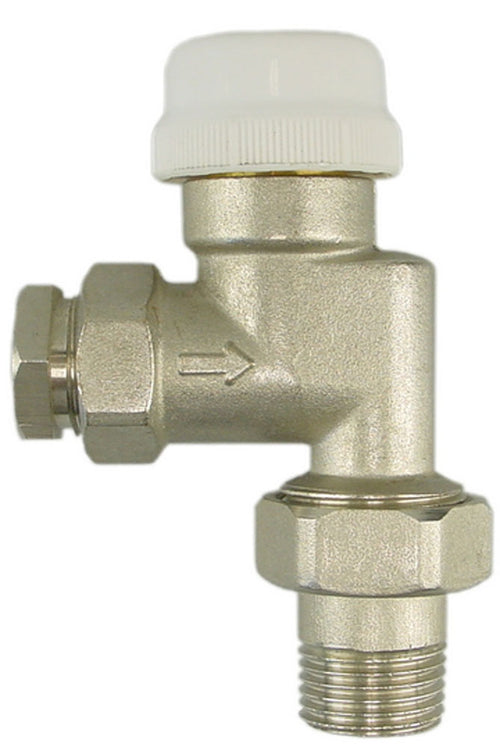 thermostatisch ventiel zonder knop 1/2" axiaal met adaptor