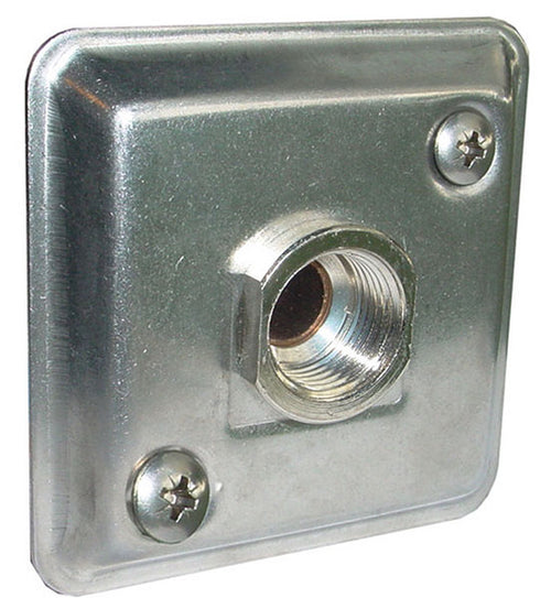 Gevelplaat 1/2'' x 15 mm chroom
