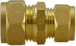 Knelkoppeling verloopsok recht Kiwa Gastec 15 x 12 mm messing
