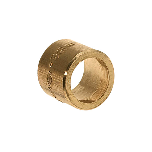 Soldeerfitting verloopring messing Kiwa Gastec 15 mm U x 12 mm cap