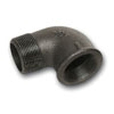 Knie 92 1/8"buitendraad/binnendraad Gegalvaniseerd